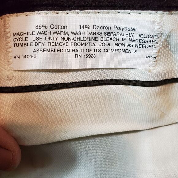 The Fox Collection Brown Velvet Pants Size 36X41 - Picture 6 of 8